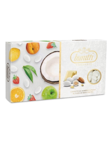 CONFETTI TENEREZZE MISTO FRUTTA BIANCO 1KG